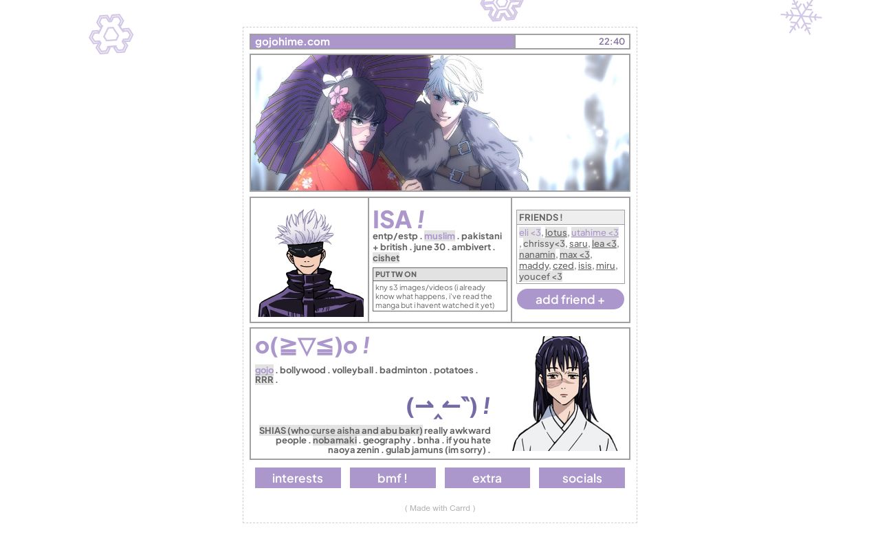 Isa But Gojohime Themed isa-but-gojohime-themed